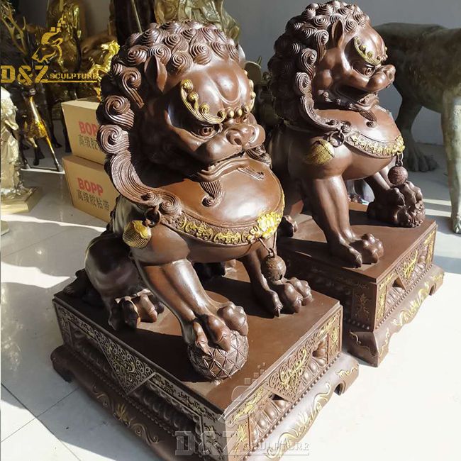 outdoor chinese foo dog statues for sale