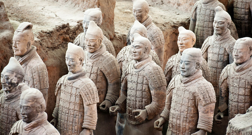 Clay reveals secrets of China’s mysterious terra-cotta army