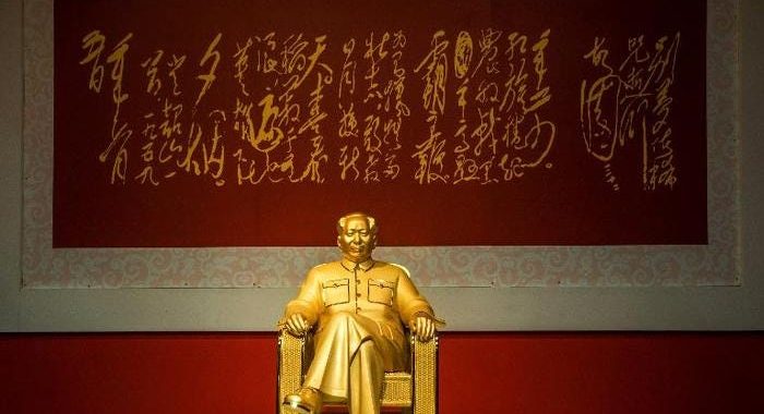 mao statue gold China construye estatua gigante de mao tse tung • forbes méxico