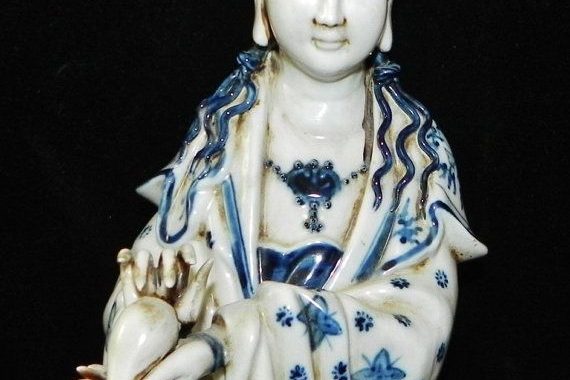 antique kwan yin statue Yin quan