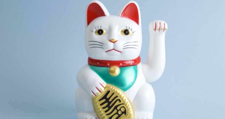 maneki neko money lucky cat chinese japanese statue Incredible compilation of over 999 adorable cartoon images