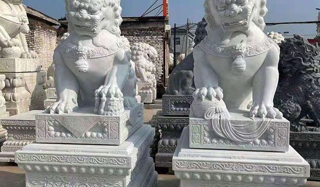 giant foo dog statues Chinese outdoor large giant foo dog statues for sale – onlyart