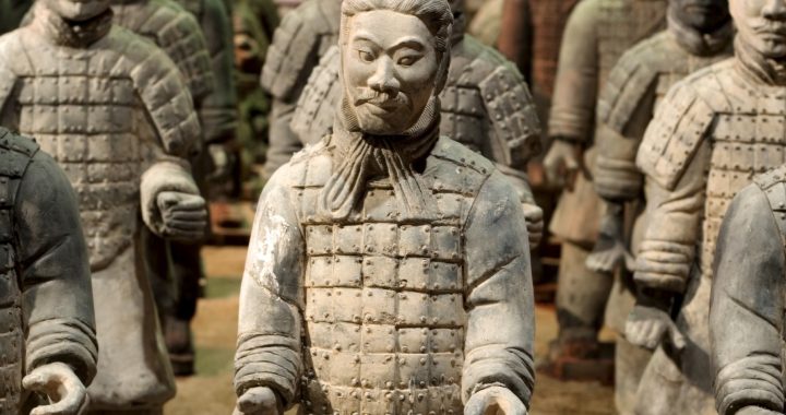 chinese clay warrior statues Chinese warrior statues resin and terracotta figurines