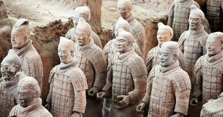 china statues of military archaeological Terracotta esercito di army culturalheritageonline cina