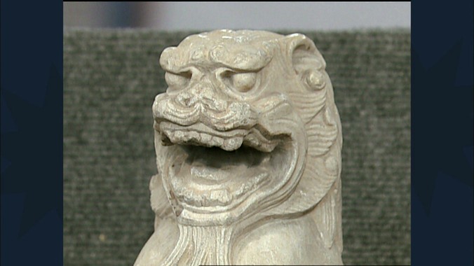 tang dynasty marble lion What happened to the tang dynasty marble lion from antiques roadshow?