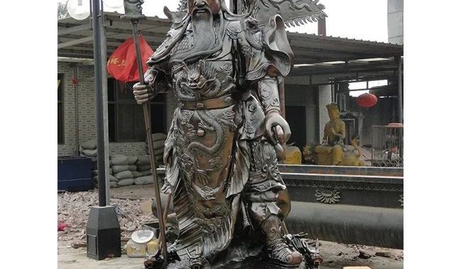 guan yu god of war statue Guan yu 58m statue in jingzhou, hubei, china nel 2020