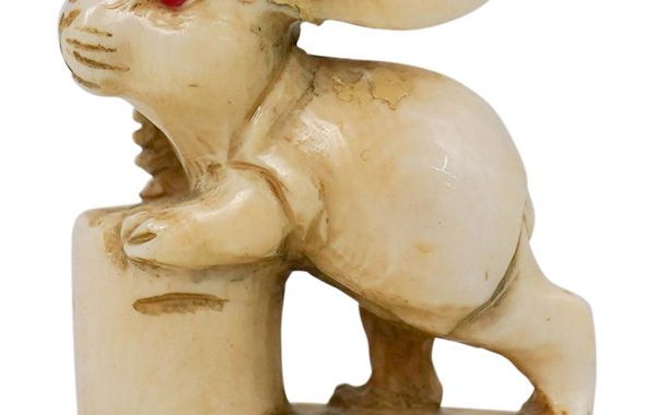 chinese bone statues Sold price: chinese carved bone figurine