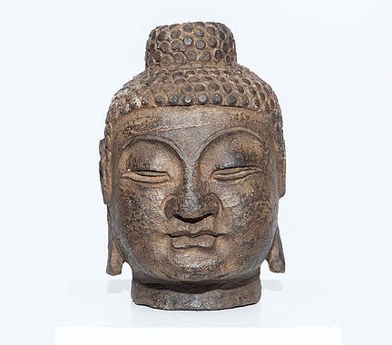 chinese buddha head Buddha buddhist sculptures metmuseum qi 6th buddhism