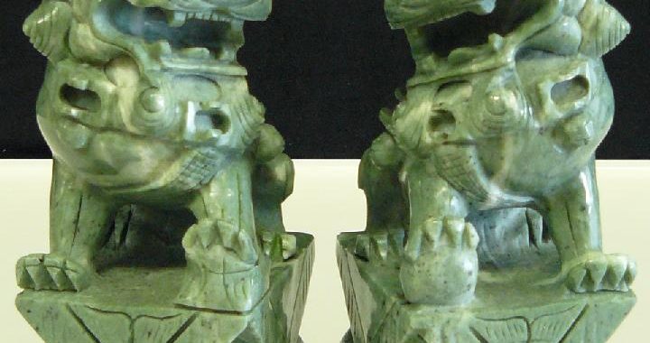 jade foo dogs for sale Jade foo dogs pair